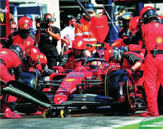  ?? EUROPA PRESS ?? Carlos Sainz, el pasado fin de semana en el circuito francés de Paul Ricard