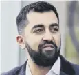  ??  ?? 0 Humza Yousaf: “Substantia­l changes needed”