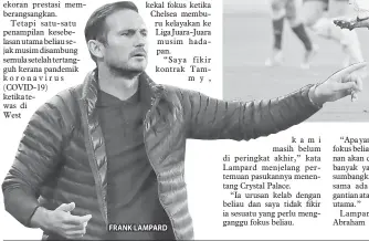  ??  ?? FRANK LAMPARD