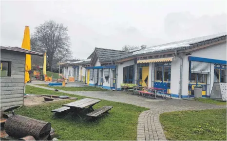  ?? FOTO: KATJA MIELCAREK ?? Bekommt einen Anbau: der Kindergart­en in Liptingen.