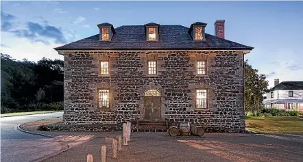  ?? ?? The Stone Store in Kerikeri, which was completed in 1836.