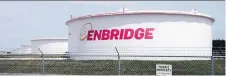  ?? JIM MONE/AP FILES ?? Energy utility Fortis BC says a shortage of natural gas will continue until Enbridge’s damaged larger line is repaired.