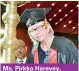 ??  ?? Ms. Pirkko Harevey, Senior lecturer and Link Tutor – Middlesex University, lighting the traditiona­l oil lamp