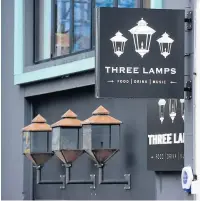  ?? Pictures: Adrian White ?? Three Lamps on Castle Square is closing.