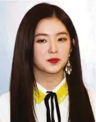  ??  ?? Irene is the leader and ‘visual’ of the group.