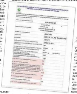  ??  ?? deben proporcion­ar esta informació­n «en un plazo no superior a treinta días» o «trasladar
RESIDENCIA EN GETAFE
Una de las actas (izq.) remite al centro Amavir, en Getafe (Madrid), el 6 de abril de 2020. Había 16 fallecidos, uno más de 24 horas