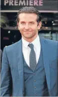  ?? Photo: GETTY IMAGES ?? Connection: Bradley Cooper is lined up to produce and star in the film based on Ben Sanders’ book.