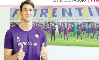  ?? CAMBI/SESTINI ?? Vlahovic è cresciuto nel Partizan Belgrado, è arrivato alla Fiorentina nel 2018