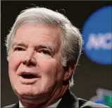  ?? Matt York / Associated Press ?? NCAA president Mark Emmert and the Board of Directors changed amateurism rules that had stood for decades.