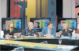  ?? ?? “Conmigo no, Barone”. Debate caliente con periodista­s kirchneris­tas en 678.