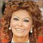  ??  ?? Sophia Loren