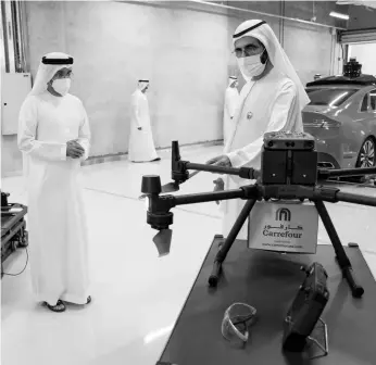  ?? Dubai Media Office ?? Sheikh Mohammed bin Rashid visits Dubai Future Labs