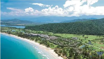  ??  ?? Sabah paradise: The company, which is known for its Nexus Resort and Spa in Karambunai, Sabah, seen here, had a total asset value of more than Rm1.3bil and a cash position of Rm33mil as at March 31, 2019.