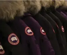  ?? ALYSSA POINTER/CHICAGO TRIBUNE FILE PHOTO ?? Canada Goose products are so popular, it’s become hard to buy them, according to research by Canaccord Genuity Corp. analyst Camilo Lyon.