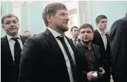  ?? PAVEL GOLOVKIN/The Associated Press files ?? Chechen leader Ramzan Kadyrov said a suspect in the Boris Nemtsov murder could have been motivated by extremism.