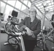  ?? Dean Bicknell, Calgary Herald ?? Kendy Bentley runs fitness and wellness programs for corporatio­ns and building owners.