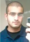  ?? Orlando Police Department file photo via AP ?? Omar Mateen, the shooting suspect at the Pulse nightclub in Orlando, Fla., in June 2016, is shown in undated file photo provided by the Orlando Police Department.