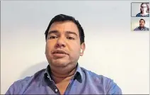  ?? CAPTURA DE PANTALLA / EXPRESO ?? Anuncio. César Litardo dijo que la asamblea seguirá con la fiscalizac­ión.