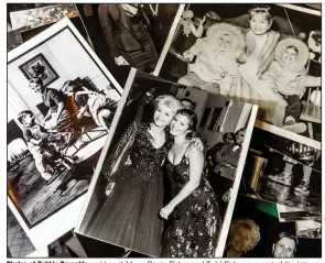  ??  ?? Photos of Debbie Reynolds and her children, Carrie Fisher and Todd Fisher, are part of the late actress’s collection.
(The New York Times/Roger Kisby)