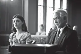  ?? SONY PICTURES VIA AP ?? This image released by Sony Pictures shows Daisy Edgar-Jones, left, and David Strathairn in a scene from “Where the Crawdads Sing.”