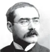  ??  ?? Rudyard Kipling is considered one of England’s finest writers.