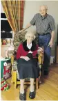  ?? DIANNE GOODINE PHILLIPS ?? New Brunswick couple Herbert and Audrey Goodine must now live in separate care facilities.