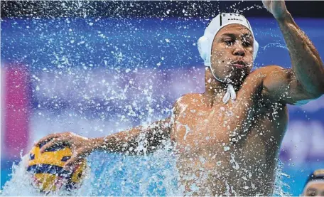  ?? | PHOTO : SÉBASTIEN BOZON / AFP ?? Thomas Vernoux a été élu meilleur joueur des Mondiaux à Doha, en février.