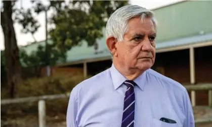  ?? Photograph: David Dare Parker/The Guardian ?? Former Liberal minister for Indigenous affairs Ken Wyatt has branded the decision by the Nationals’ partyroom to oppose the voice as ‘disappoint­ing’.