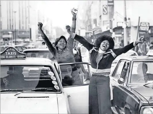  ??  ?? Rising up in 1976: An image used in Sifiso Khanyile’s documentar­y Uprize!