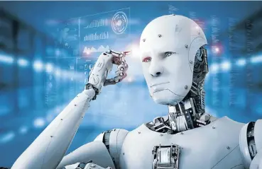  ?? Picture: 123rf.com ?? Cyborgs — a blend of man and machine — are not too far in the future.
