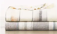  ??  ?? Made of washed organic Turkish cotton, Mojave blankets are lovely and lofty, perfect for hot sleepers.