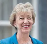  ??  ?? Business Secretary Andrea Leadsom is warning companies.