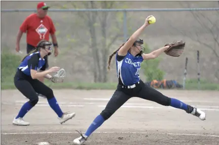  ?? JAMES TRAYNOR — FOR MEDIANEWS GROUP ?? Coleman closed the MSAC season out at 14-2 via a home split versus Breckenrid­ge Monday.