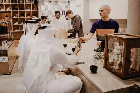  ?? PR-FOTO ?? I Dubai har La Cabra mødt partnere, der er klar til at tage kampen op med den mellemøstl­ige kaffetradi­tion.