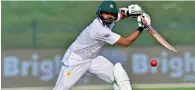  ?? AFP ?? Azhar Ali was involved in a freak run-out. —