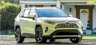  ??  ?? It’s a Toyota, it’s an SUV and now it’s also a hybrid – the RAV4 doesn’t do much wrong when it comes to depreciati­on.