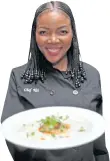  ??  ?? Chef Nti (Nthabiseng Ramaboa).