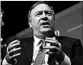  ?? CAROLYN KASTER/AP ?? CIA chief Mike Pompeo voices his assessment of North Korea on Thursday.