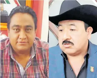  ??  ?? Arturo Graciel
López y Manuel Herrera buscan seguir en el CARGO/CORTESÍA