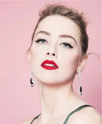  ?? FLAVIEN PRIOREAU ?? Actress Amber Heard says women should reclaim and redefine beauty.