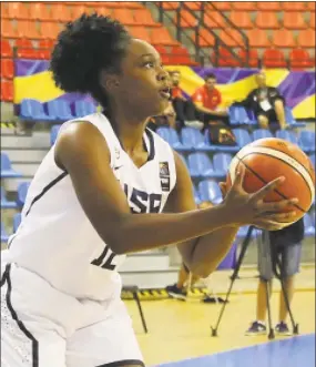  ?? Courtesy USA Basketball ?? UConn commit Christyn Williams is the ninth future UConn player to be named the winner of the Naismith Girls High School Player of the Year.