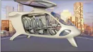  ?? Hyundai/tns ?? Hyundai is investing around $1 billion in American air mobility company Supernal to accelerate its developmen­t of flying electric taxis.