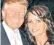  ??  ?? Karen Mcdougal with Donald Trump in pictures she posted in 2015 on Twitter; the post has now been removed