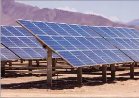  ?? FILE: PIC ?? Coming soon: The Mega Solar project will light up the region