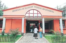  ?? FOTO: EL HERALDO ?? La Dirección Departamen­tal de Francisco Morazán busca poner orden en el sistema educativo.