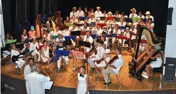  ??  ?? L’Académie d’été interpréte­ra « Le fantôme de l’opéra ».