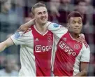  ?? ?? Em cinco épocas na equipa principal do Ajax (entre 2017 e 2021) apresenta números assinaláve­is: 180 jogos e 47 golos