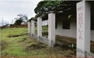  ?? Saulo Ohara ?? Centro comunitári­o do Maria Cecília está abandonado há pelo menos seis anos