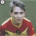  ??  ?? 1 On loan at Partick in 1987.