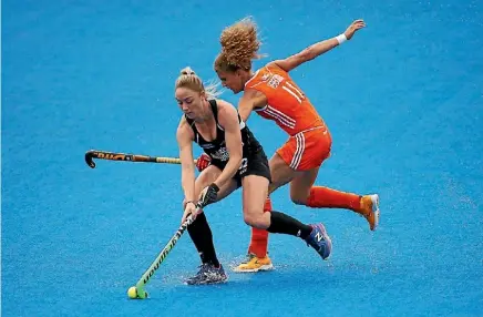  ?? PHOTO: GETTY IMAGES ?? Improved facilities could attract more internatio­nal hockey tournament­s to New Zealand. Sharon Williamson